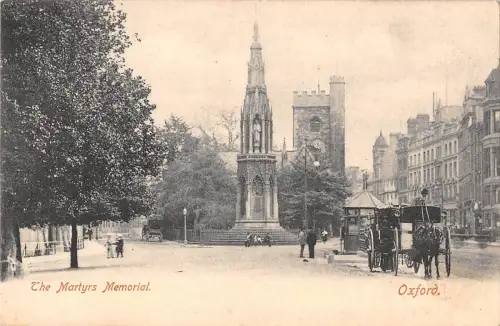 BR94583 the martyrs memorial oxford chariot uk