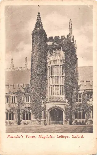 BR94337 Gründerturm Magdalen College Oxford UK