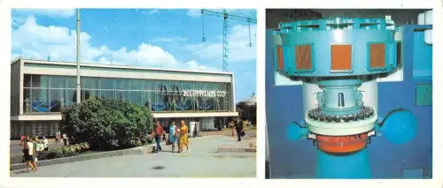 BR57452 die Elektrifizierung im UdSSR Pavillon ein Modell der UdSSR Russland