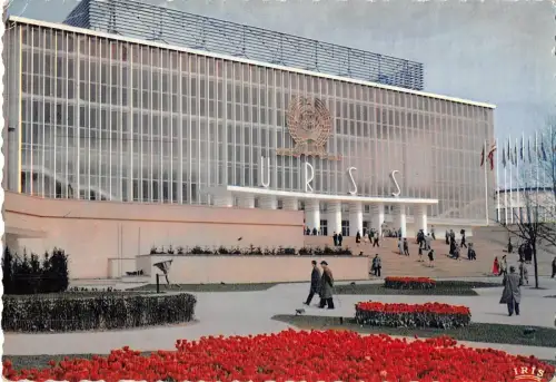BT11944 pavillon de URSS vue generale exposition universalle de bruxe Russia