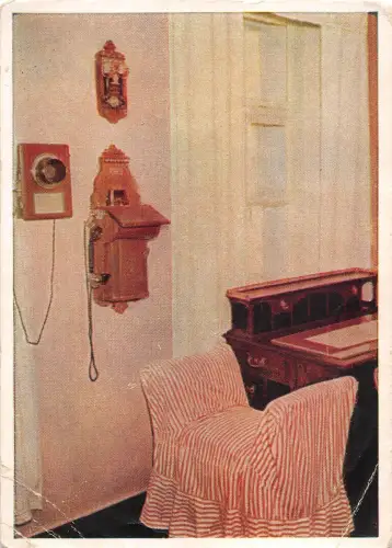 B22212 Russland alte Telefone