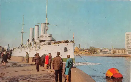 BF37269 Russland Leningrad Kreuzer Aurora Boot Schiff Bateaux
