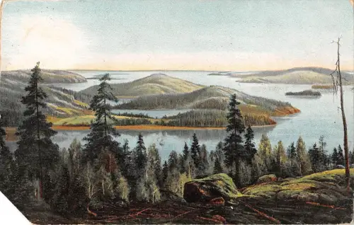 BR46404 Russie Landskap vid paijanne Kesapaiva paijateella Russia