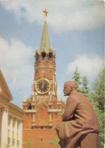 Lot231 Russland Moskauer Kreml Lenin Statue