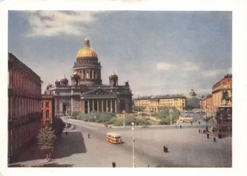 Lot150 Russland Bus Leningrad Stisaac s Square Leningrad
