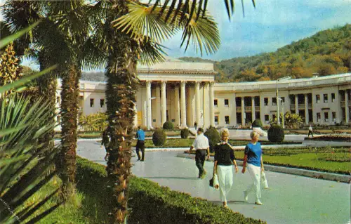 B109370 Russland Sotschi Park Promenade