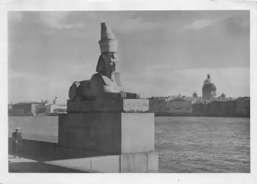 Lot268 Leningrader Sphinx am Universitätsdamm Russland