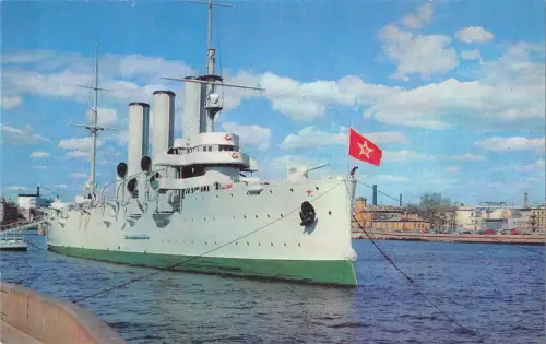B98825 der Kreuzer Aurora Petrogradskaya Leningrad Russland Schiff Bateaux