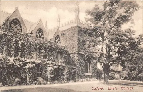 uk40774 exeter college oxford echtfoto uk