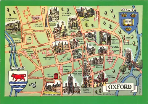 uk48675 oxford uk map