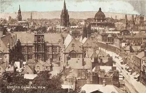 uk4030 oxford central view real photo uk