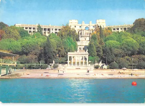 B110107 Russland Sotschi Sanatorium Plage, Strand