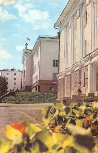 B110340 Russland Nachod Straße Gebäude