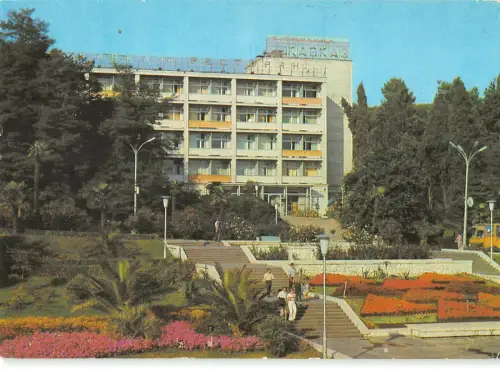 B110106 Russland Sotschi Hotel Kavkaz Promenade