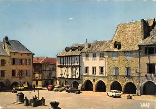 BR14761 Sauveterre en rouergue bastide royale france