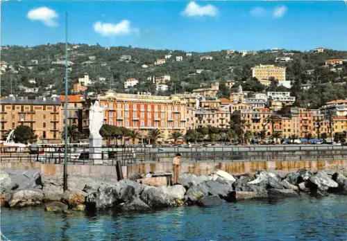 BG6610 s margherita ligure golfo tigullio la madonnina del lungomare italy