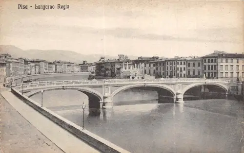 Br35419 Pisa Lungarno Regio Italien