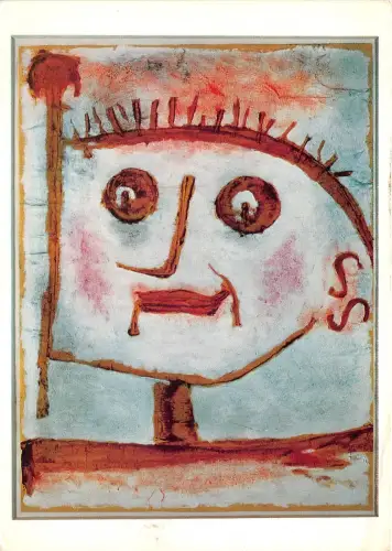 B75068 Paul Klee Stimmie aus den Ather Gemälde Druck Kunst Postkarte