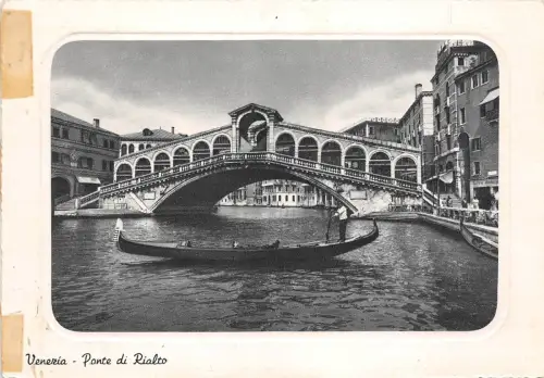B44231 Venezia Die Rialtobrücke Italien