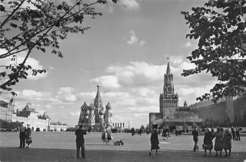 B107299 Russland Moskau Roter Platz Promenade