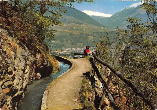 BG28035 Marlinger Waalweg Bei Meran Meran Italien