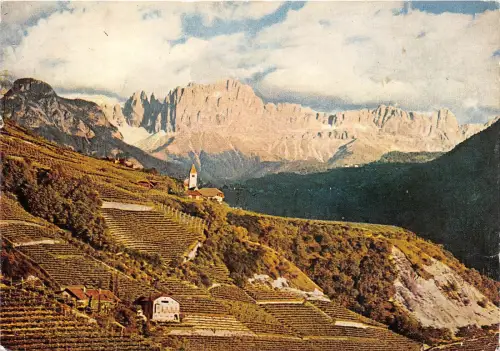 B68039 Italia S Giustina col Rosengarten Bozen italy