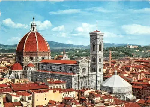 B73725 Panorama Firenze Italien