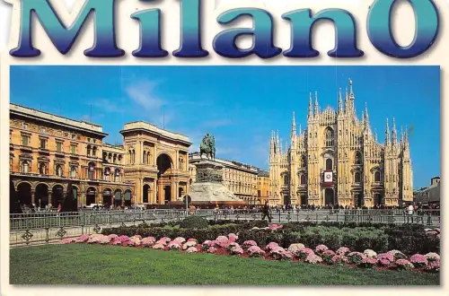 B47693 Milano Il Duomo italy