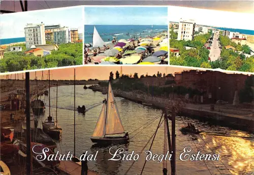 BG11419 un saluto dal lido degli estensi ferrara ship bateaux italy