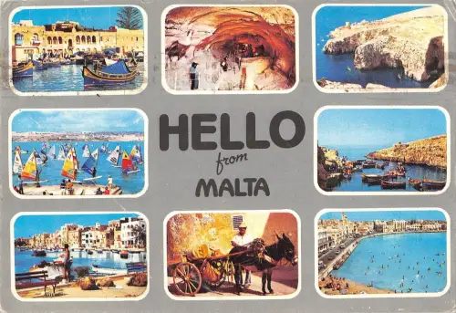 B96496 Hallo von Malta Wagen Typen