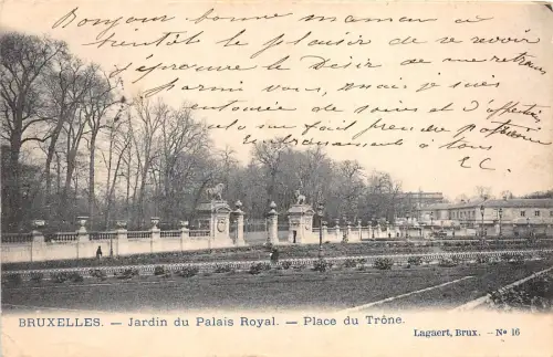 BR32178 Bruxelles Jardin du Palais Royal belgium