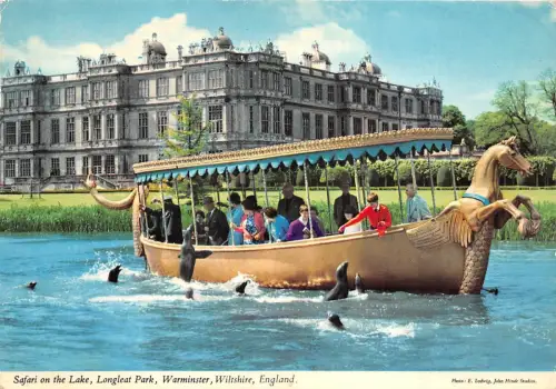 B86733 the water safari longleat ship bateaux seal uk