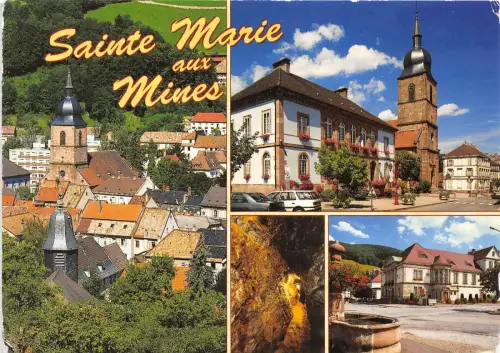 B50143 Sainte Marie aux Mines multi vues france
