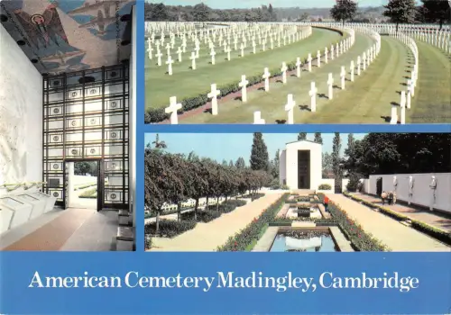 BR75472 american cemetery madingley cambridge uk