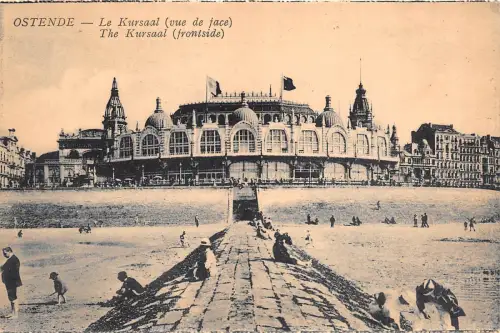 Br35061 Ostende Square Leopold et Kursaal belgien