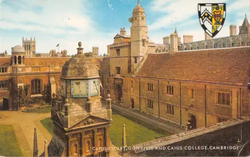 uk24716 caius court gonville and caius college cambridge real photo uk