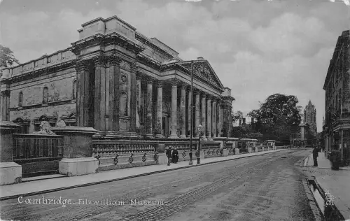 uk20801 fitzwilliam museum cambridge real photo uk