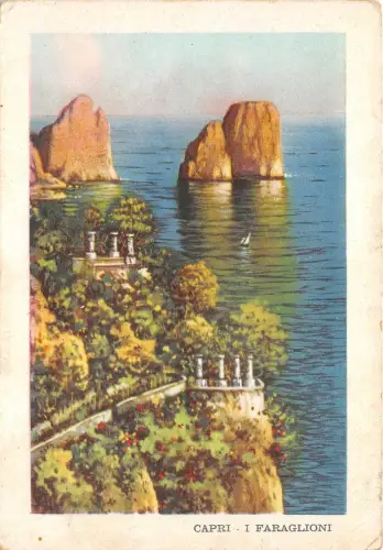 BR13074 Capri The Faraglioni italy