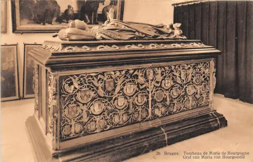 BR32071 Brügge Tombeau de Marie de Bourgogne Belgien