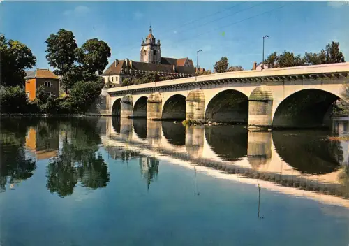 BR1397 Frankreich Franche Comte Jura Dole Le Grand pont sur le Doubs