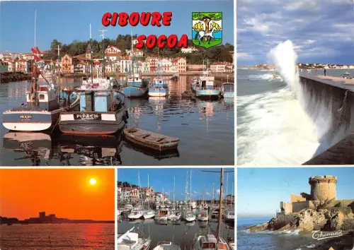 BR8703 Ciboure Socoa Schiff Bateaux Frankreich
