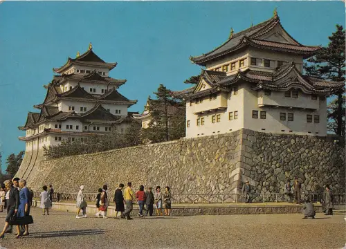 B90100 nagoya castle tokugowa lord of owari province japan