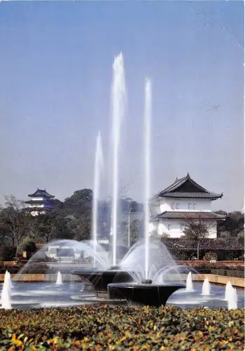 B90138 Tokio der Brunnen Kronprinz Kaiserpalast Japan