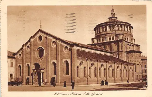 Br32939 Milano Chiesta delle Grazie italy