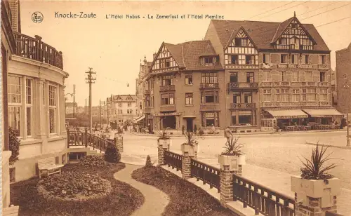 Br36031 Knocke Hotel Nobus et hotel Memlinc Belgium