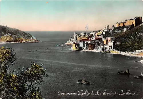 B58623 Portovenere Golfo de La Szpezia La Stretto italy