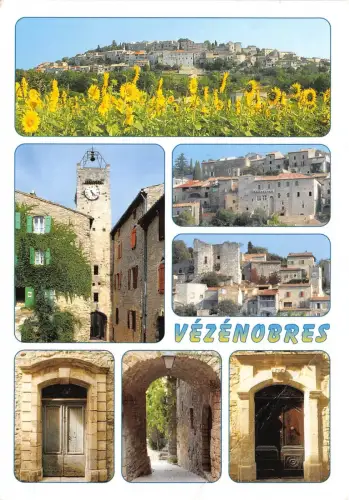 B53586 Vezenobres Dorf Mittelalter Frankreich