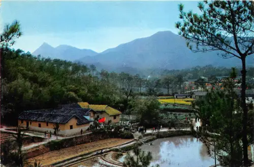 BG20955 Vorsitzender Maos frühes Zuhause in Shaoshan China