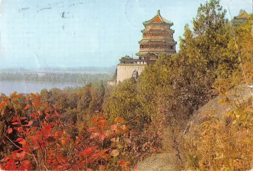 BR100794 Pavillon des Duftes von Buddha im Sommerpalast Porzellan