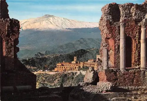 BR21404 Taormina Teatro Greco e S Doemnico italy